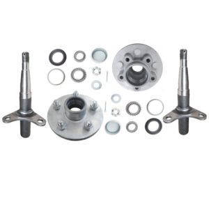 Trojan 1500Kg Non-Braked (Bolt On Brake Rotor Ready) 5X4.5 Pcd Trojan Hub & Stub Axle Kit