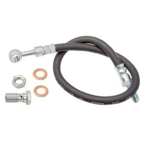 Trojan TPT10461 Rubber Brake Hose 3/8 Unf Male 3/8 Banjo