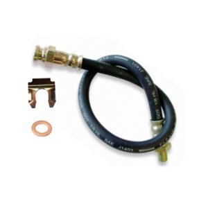 Trojan TPT10372 Rubber Brake Hose 3/8 Unf Male-Female