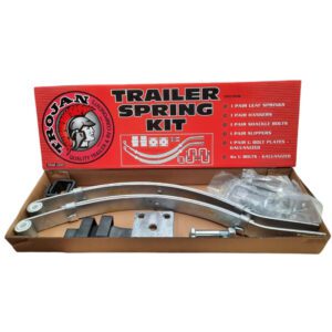 Trojan Slipper Spring Kit - Multi-Leaf - 45X640mm - Dacromet Coated - Short