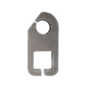 Trojan Axle Drop Plate - 90mm Drop - Suits 50mm Rhs - 39mm Dia Axle