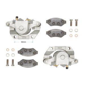 Trojan Disc Brake - Hydraulic Calipers - Cast Iron - Axle Kit