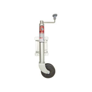 Trojan Jockey Wheel - 150mm Solid Rubber Wheel (Swivel Style)