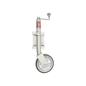 Trojan Jockey Wheel - 200mm X 50mm Solid Tyre (Swivel Style)