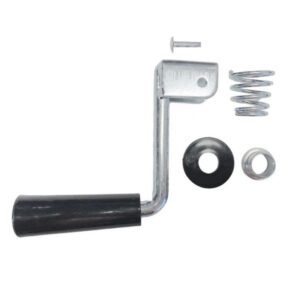 Trojan Jockey Wheel - Black Folding Handle