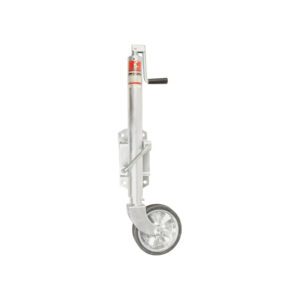 Trojan Premium Jockey Wheel - 200mm X 50mm Hd Solid Tyre (Swivel Style)
