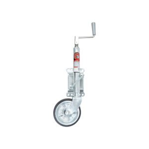 Trojan Premium Jockey Wheel - 200mm X 50mm Solid Tyre (Swivel Style)