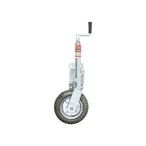 Trojan Premium Jockey Wheel - 250mm X 50mm Solid Tyre (Swivel Style) Hd