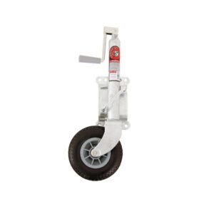 Trojan Premium Jockey Wheel - 250mm X 50mm Solid Tyre (Swivel Style)