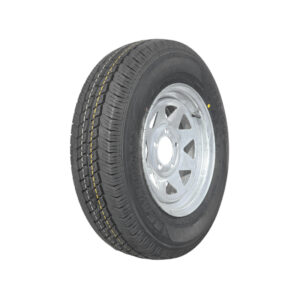 Trojan Trailer Wheel 14"X5.5" - Tyre 185R14