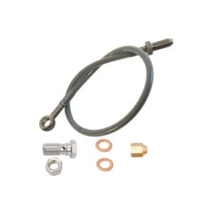 Trojan TPT1046 Stainless Steel Braided Brake Hose 3/8 Unf Male 3/8 Banjo