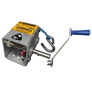 Trojan Christine Products 450kg Capacity Boat Trailer Winch - 3:1 Ratio - Rope