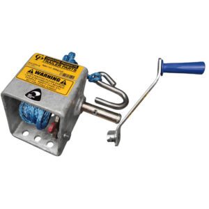 Trojan Christine Products 260kg Capacity Boat Trailer Winch - 1:1 Ratio - Rope