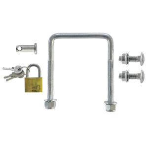 Trojan Spare Wheel Mount Spare Kit - U-Bolt Washers & Nuts