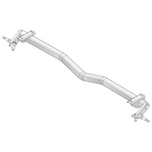 Trojan T101043 Full Beam Duratorque 1000-1500kg Gull Wing