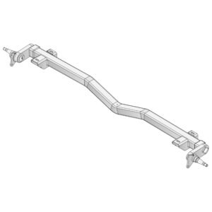 Trojan T101655LR Full Beam Duratorque 1750kg Gull Wing Low-Rider