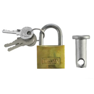 Trojan T535084 Spare Wheel Mount Pin And Padlock