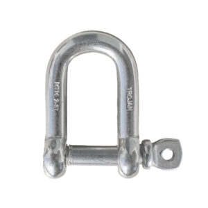 Trojan T820015 D Shackle 10mm S/S Captive Pin 2.5Mtm
