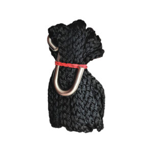 Trojan T862020 5m Black Winch Rope 8mm Diameter Capacity (940Kg)