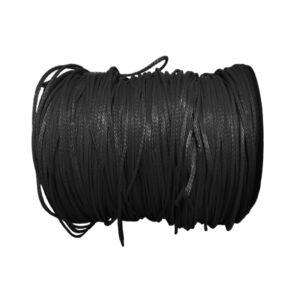 Winch Rope Black Bulk 8mm Diameter - Sold Per Metre
